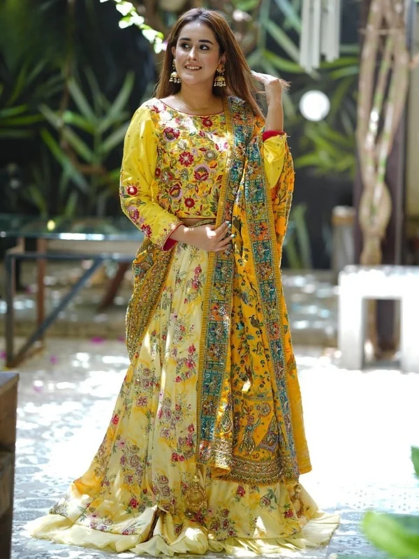 majestic yellow sharara majestic yellow sharara