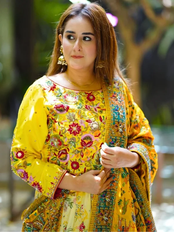 majestic yellow sharara majestic yellow sharara