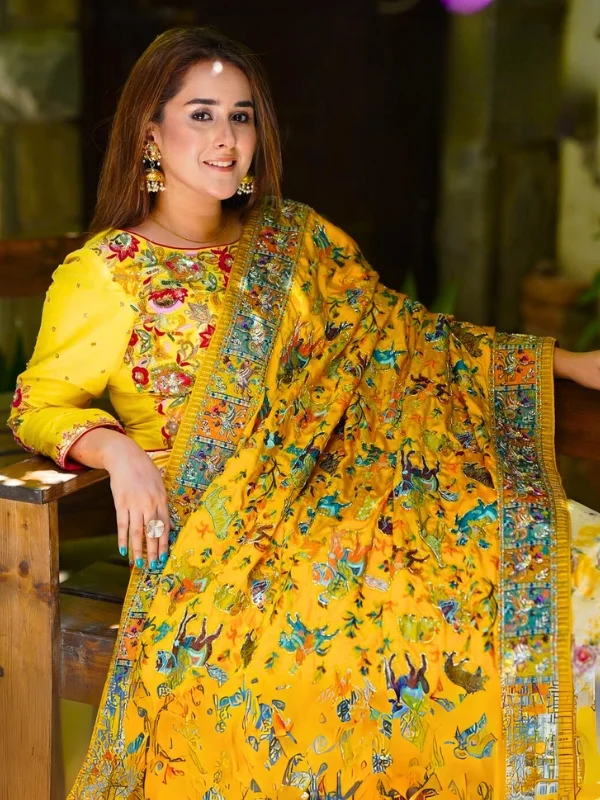 majestic yellow sharara majestic yellow sharara
