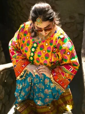 ferozi pure banarsi khurasani dress